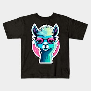 Llama Illustration Kids T-Shirt